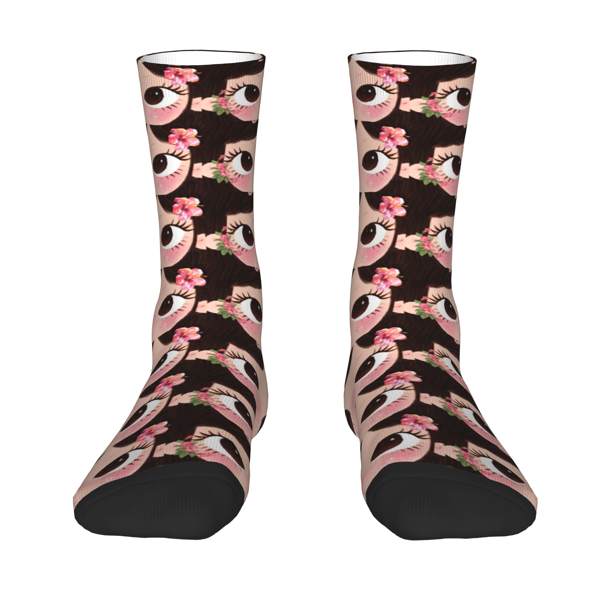 Maßgefertigte Big Eyes Girl Co – Dress Sock Men Bewertung und Preis