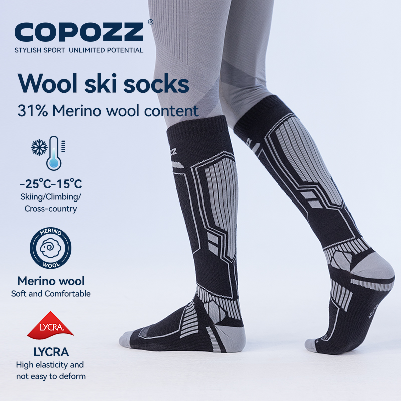 COPOZZ Neue Winter Ski Socken  – Thermal Sock Winter Bewertung und Preis