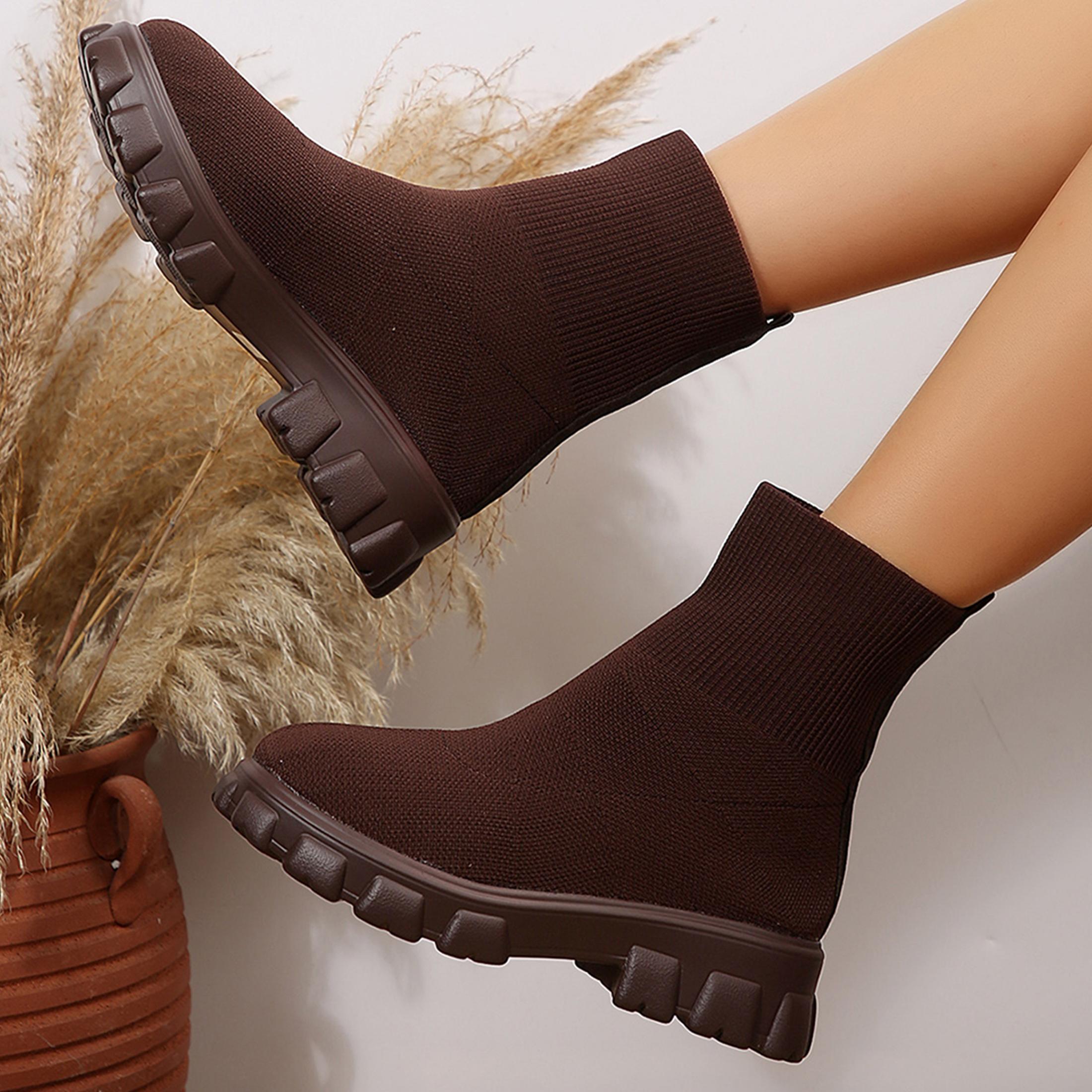 Knöchelstiefel für Damen, bequ – No Show Sock Women Bewertung und Preis