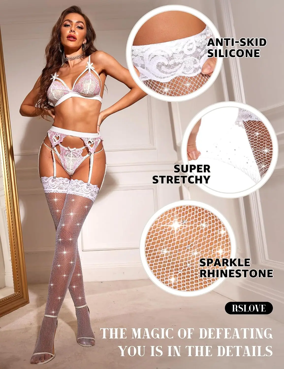 Damen Sexy Overknee-Strümpfe F – Fishnet Stocking Women Bewertung und Preis