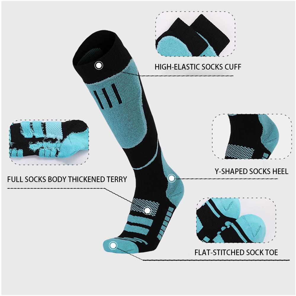 L ● Mirror 2 Paar kniehohe Ski – Thermal Sock Winter Bewertung und Preis
